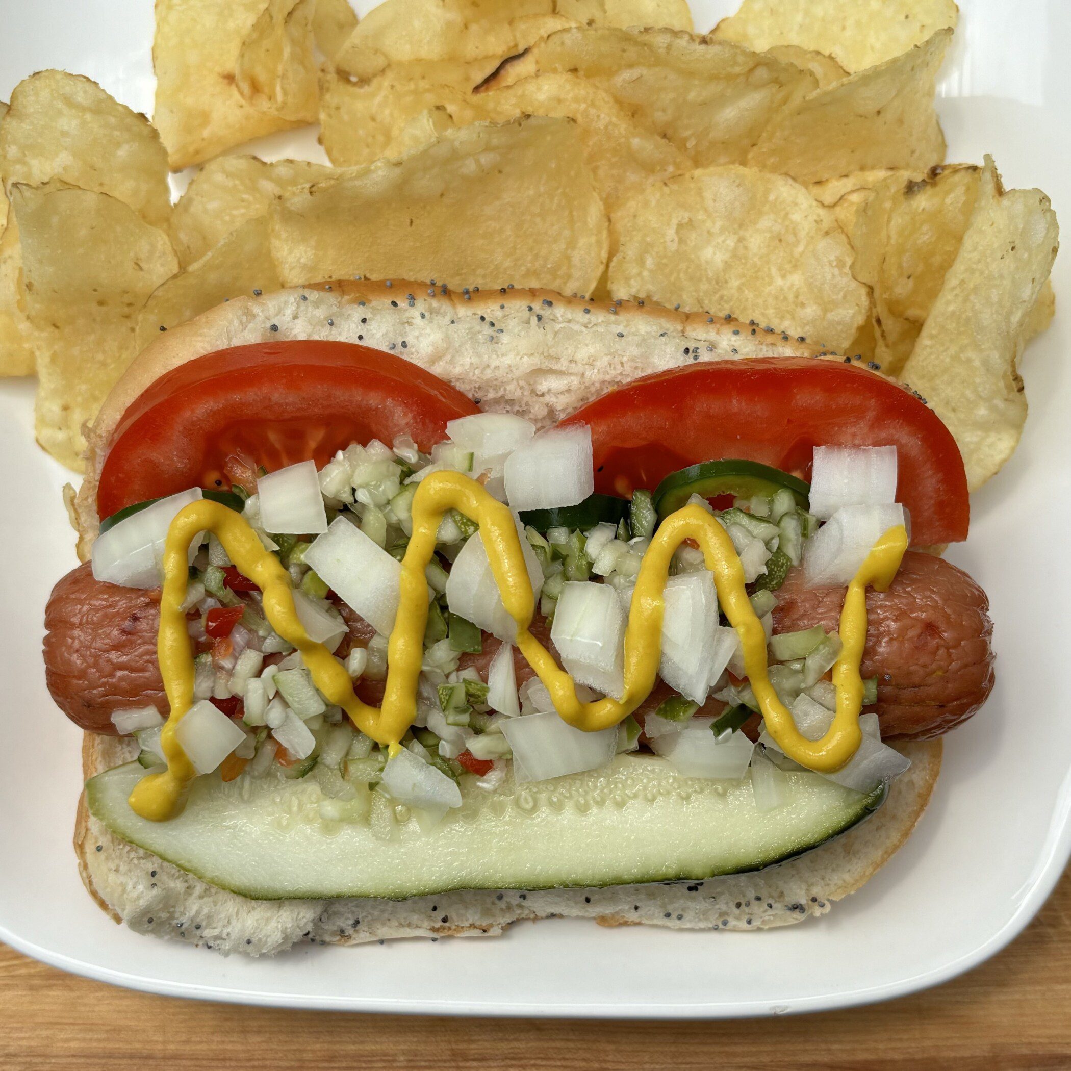 Grillo’s Chicago-Style Dog