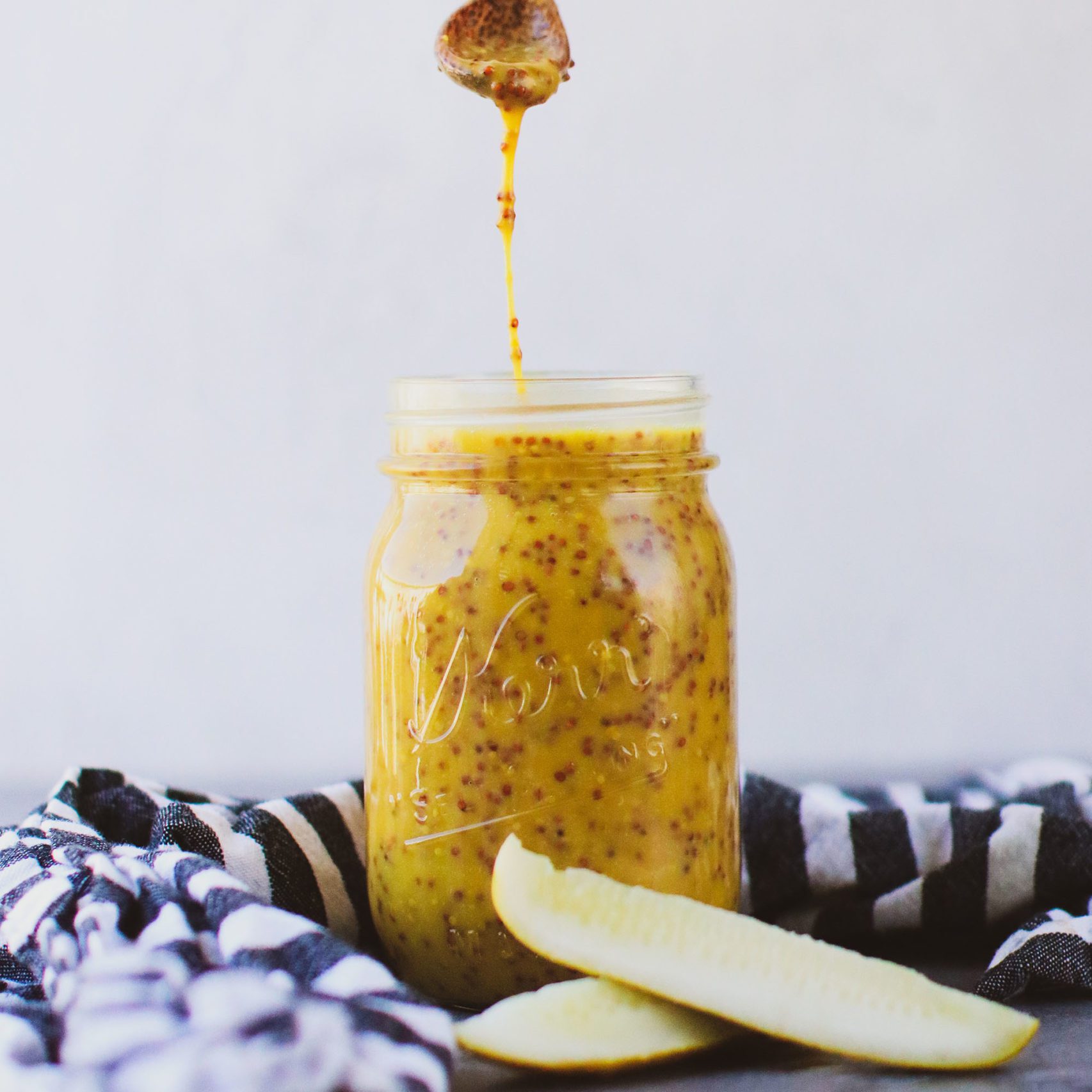 Pickle Brine Honey Mustard